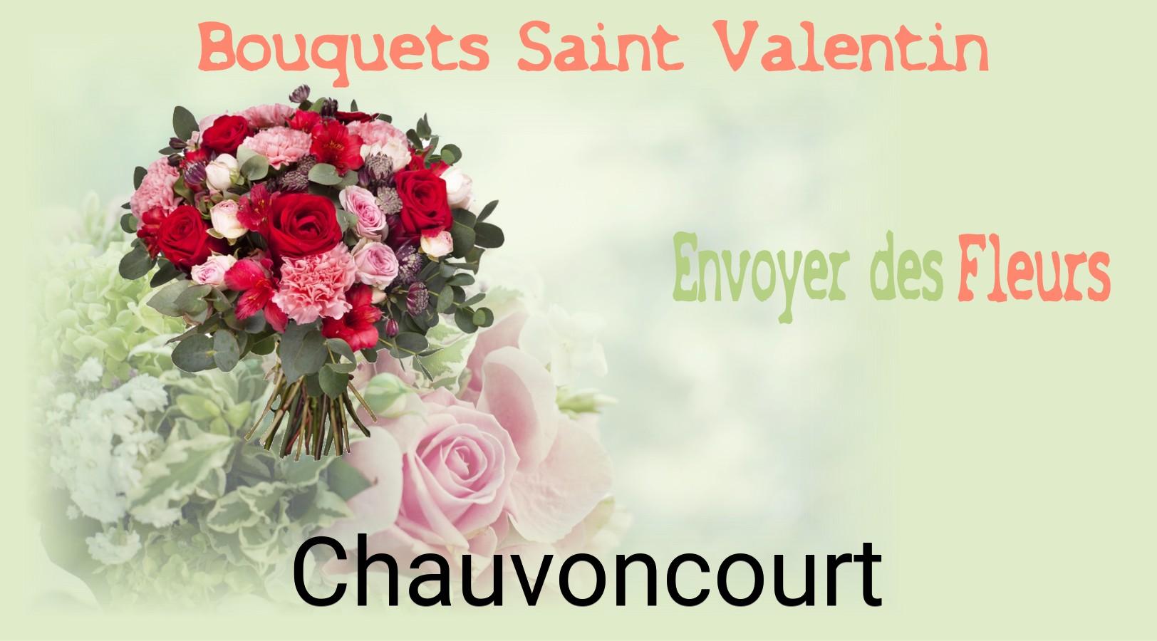 Roses de Saint-Valentin livrées à Chauvoncourt
